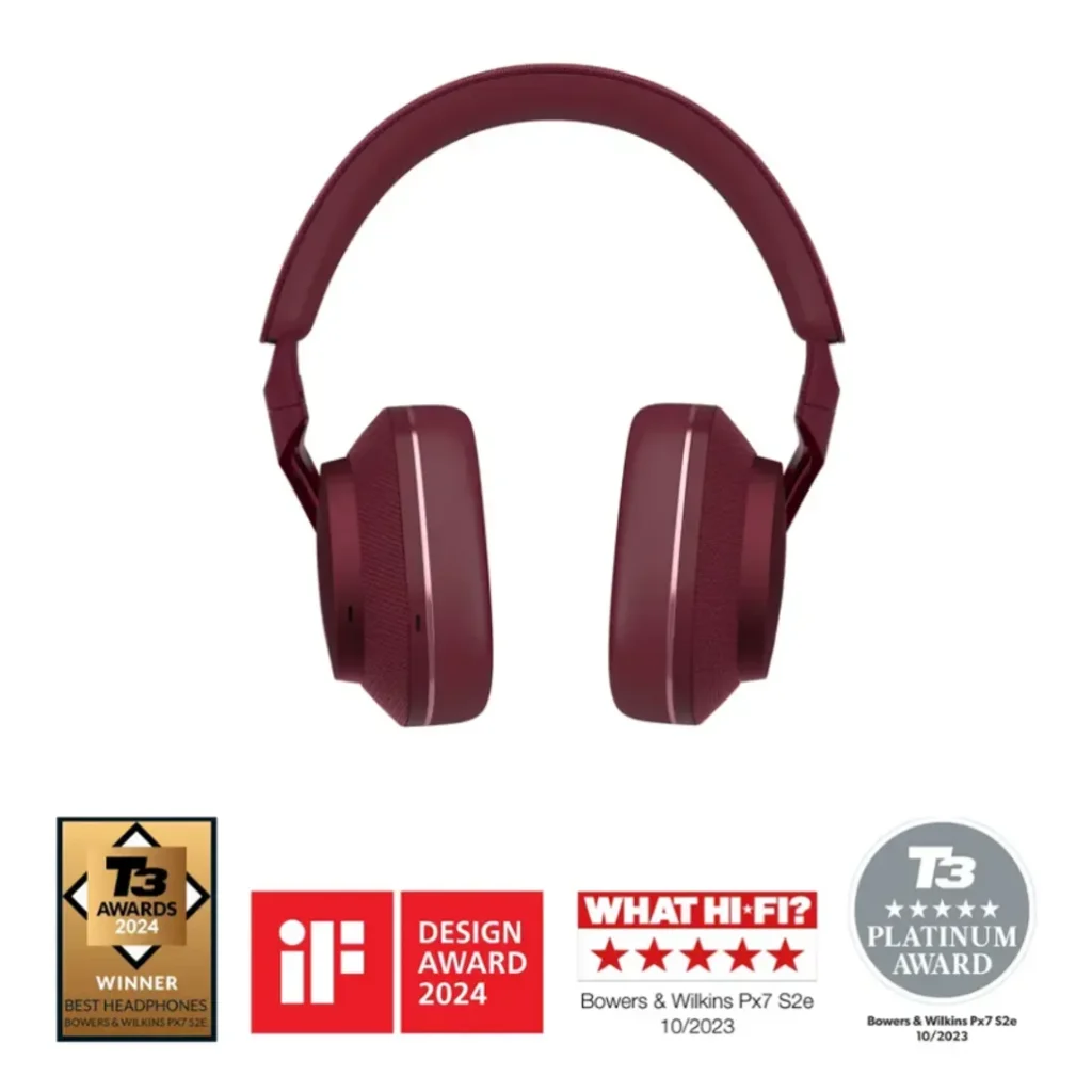 B+W Px7 S2e Headphone (Ruby Red)